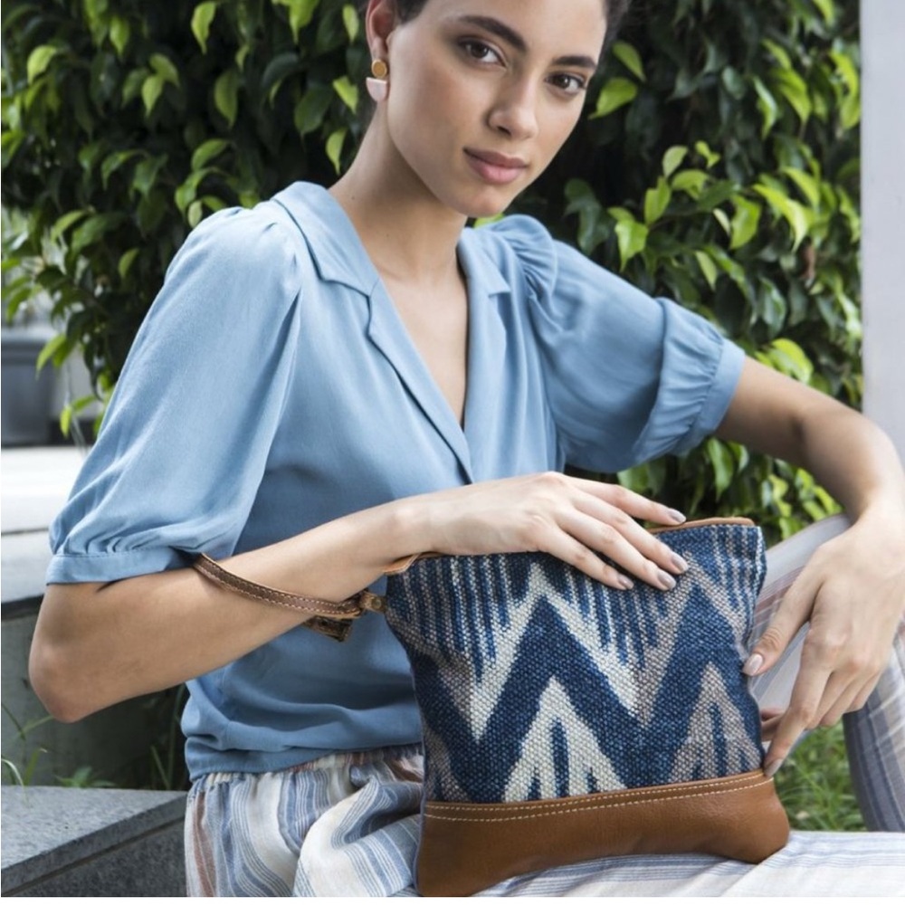Myra Bag Elegant Travel Pouch With Wrist Strap, NWT